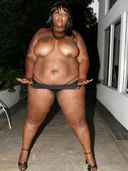 African American Black Bbw Porn - African Porn Photos. Large Photo #1: African-American BBW shows her very  thick thighs..